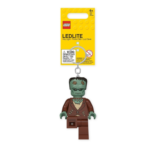 樂高LEGO 科學怪人 LED 人偶造型 鑰匙圈燈 背包吊飾 鑰匙圈 手電筒 COCOS LG320