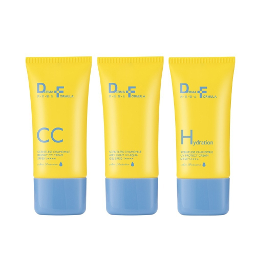 【DF美肌醫生】白夏菊超修護防曬乳40ml/超透亮防曬CC霜/超輕感防曬凝露40ml SPF50+ / ★★★★