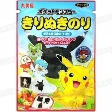 日本 丸美屋 寶貝怪獸造型海苔(附貼紙)