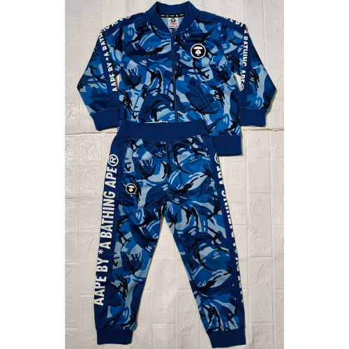 (0780) AAPE 兒童 外套 長褲 胸圍84 衣長50 腰圍50 褲長70