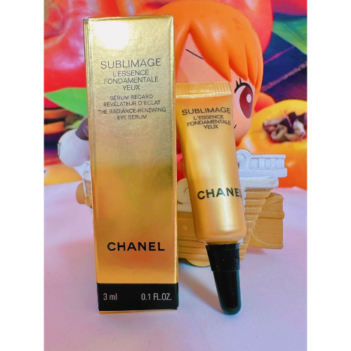 《阪神宅女》CHANEL 香奈兒 奢華金燦賦活亮眼精萃3ml 百貨公司專櫃貨 盒裝(旅行用）