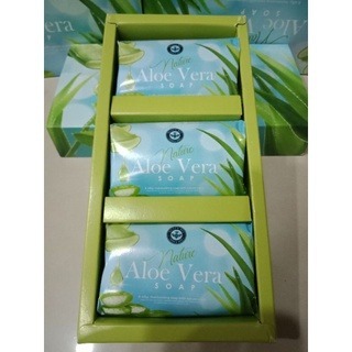 蜂王 水感蘆薈潤澤皂 80g( 3入/盒) 效期2026/04