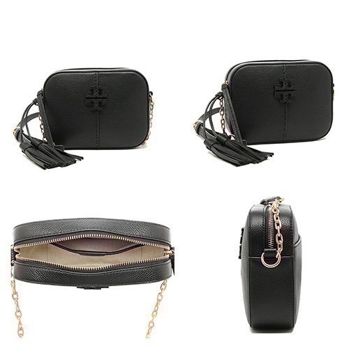 【現貨】Tory Burch 專櫃款 McGraw 相機包 粉/黃（購於TB專櫃）