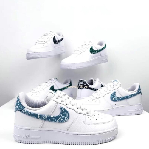 Nike Air Force 1 變形蟲 白藍 水藍 黑白 全白 AF1 情侶鞋 DH4406-100/101
