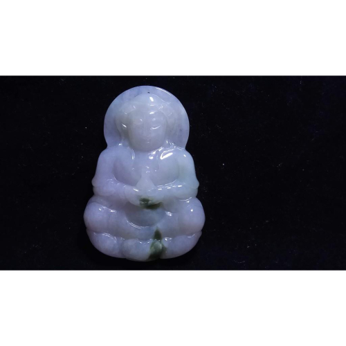 天然玉石硬玉緬甸玉正品A貨翡翠春帶彩紫羅蘭飄花吊墬玉珮玉牌墬子玉墬掛件項鍊觀音菩薩雙彩珠寶寶石首飾飾品