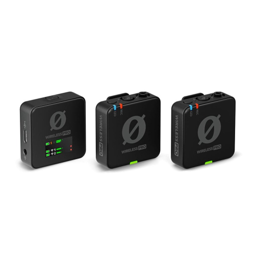 【RODE】Wireless Pro 一對二無線麥克風專業版 公司貨 加贈RODE Interview GO手持轉接器