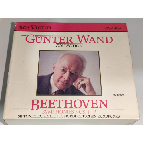 Günter Wand 汪德 Beethoven 貝多芬 交響曲全集 RCA 6CD Sonopress德版 無IFPI