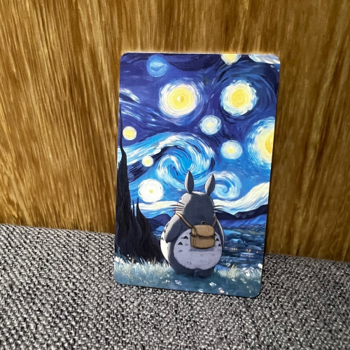動畫電影 龍貓 豆豆龍 造型悠遊卡 (實體悠遊卡,非貼紙)：Totoro