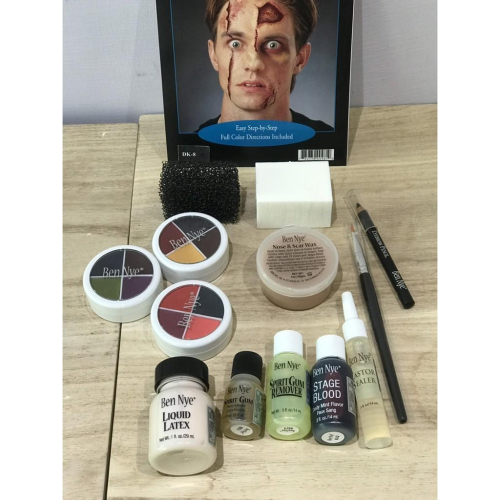 受傷妝組合包 Deluxe 3D Special Effects Kit 傷口妝 活屍 屍妝 萬聖節 特效妝 斷指 演習