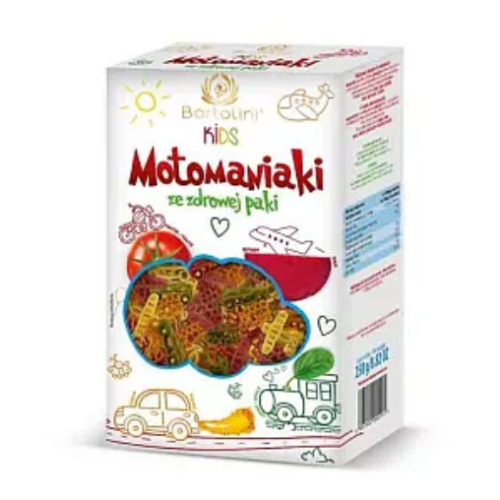 營養 Bartolini Motomaniaki 交通工具造型義大利麵 250g 義大利麵 造型麵條 麵條 幼童 食品