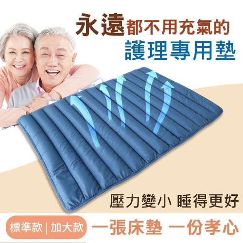 【iSuFu 舒福家居】減壓護理透氣水洗墊 減壓 防褥瘡 護理墊 非充氣 長期臥床照護必備 護脊支撐防褥床墊