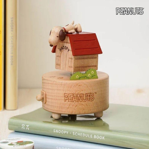 「日本??」史努比狗屋 收藏 彈跳音樂盒-史努比 SNOOPY PEANUTS 正版授權