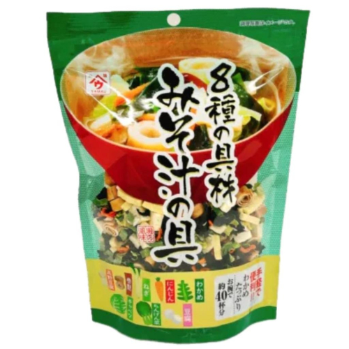 現貨＆發票?日本 魚之屋味噌湯配料-8種綜合 方便 簡單 即沖即食 入湯配料
