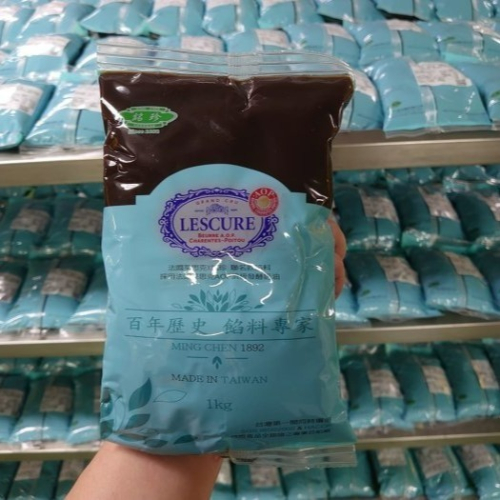 【嚴選SHOP】台灣 銘珍 萊思克奶油烏豆沙 1kg 芋頭餡 綠豆沙 棗泥餡 月餅 蛋黃酥 鳳梨酥 中秋餡料【Z104】