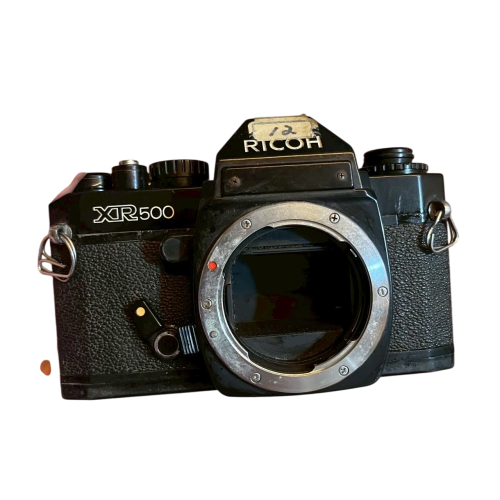 ❮零件❯ 日本 RICOH 理光 XR500 全機械式相機 SMC Pentax 50mm F2 黑機 單眼 古董相機