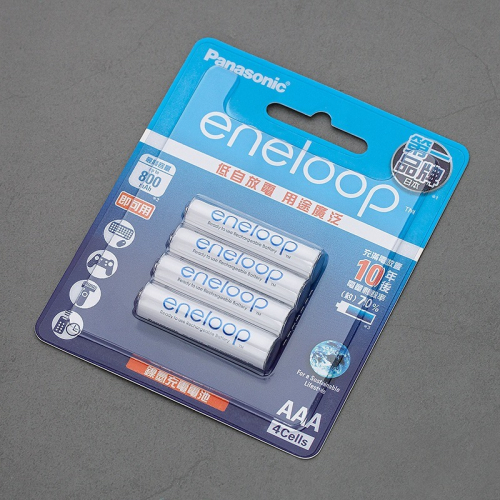 三重☆大人氣☆ 國際牌公司貨 Panasonic eneloop 低自放電 四號 (小) 充電電池 4顆
