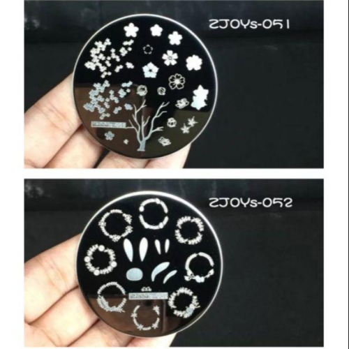zjoy 美甲鋼板圓形51-67（買二送一)