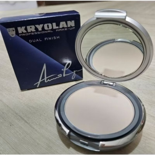 現貨 KRYOLAN歌劇魅影 七秒修顏粉餅 輕采淨脂兩用粉餅10g ALABASTER-偏白膚色