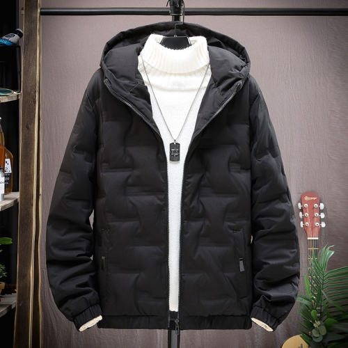 男士棉衣2021新款冬季外套韓版潮流潮牌帥氣冬裝羽絨純色棉服棉襖