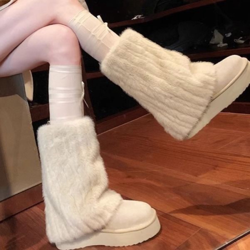 ☃️雪地中筒堆堆靴❄