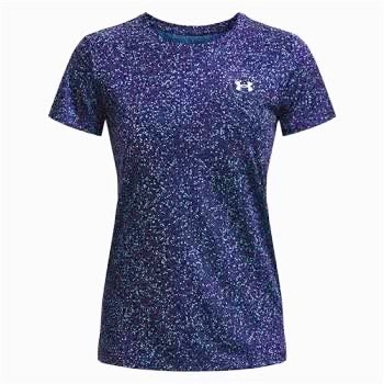 女款 UA TECH 短袖上衣 藍色 1370947-468