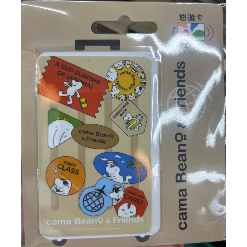Cana Beano & Friends 系列supercard悠遊卡-旅行