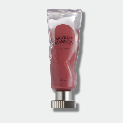 Muzigae Mansion 的 Objet Liquid 透明顏料罐唇釉#010