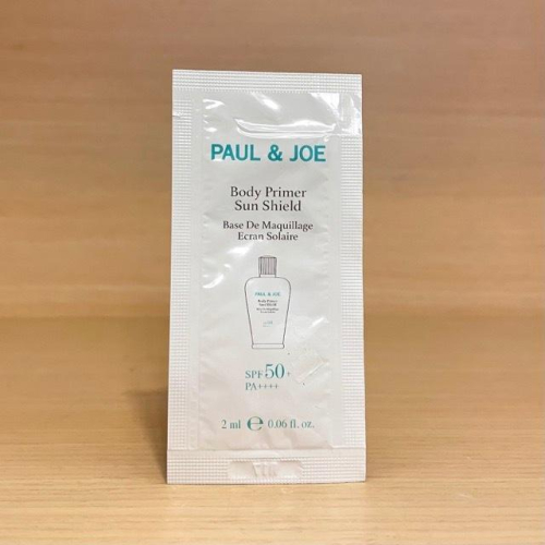 栗子美妝?｜PAUL & JOE 糖瓷超抗陽隔離防曬乳 海洋友善 2ml 試用包 專櫃中文標 試用品