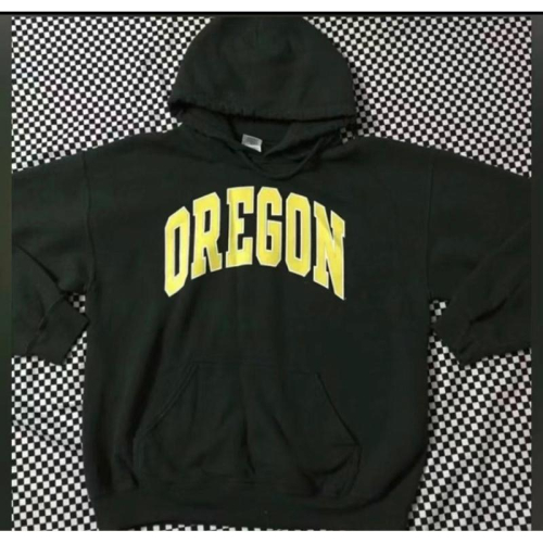 00’s二手古著vintage奧勒岡Oregon Gildan帽T美國帶回SZ M