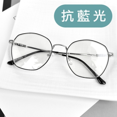老花眼鏡 黑色金屬十字雕花 NYK7