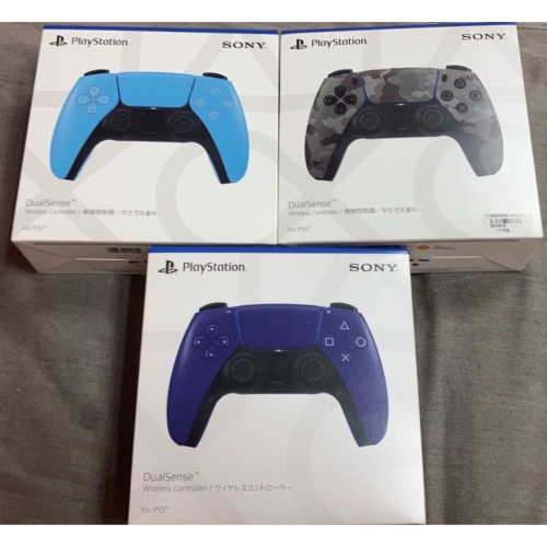 全新 SONY PS5 控制器 手柄 手把 把手 星光藍/深灰迷彩/銀河紫