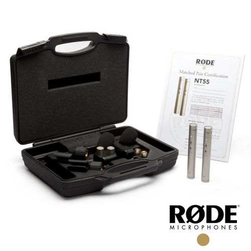 【RODE】NT55 Matched Pair 電容式麥克風 NT55MP (公司貨)