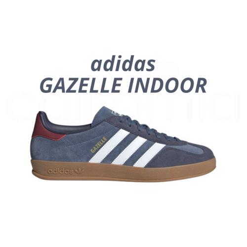 ?adidas GAZELLE INDOOR 休閒鞋 JI3522 藍紫色｜灰藍色｜白色｜酒紅色｜焦糖底｜皮革｜麂皮