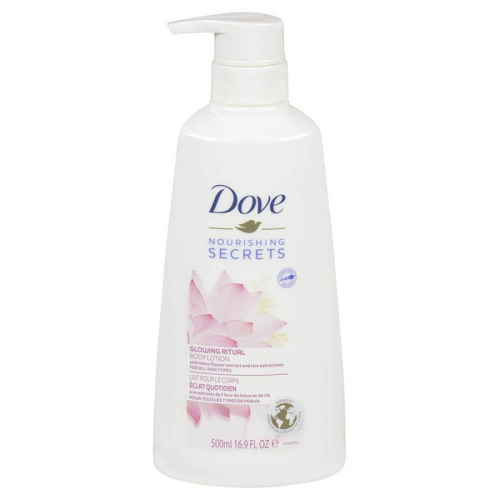 【Dove 多芬】深層修護保濕乳液-蓮花米奶(16.9oz/500ml)【5388】