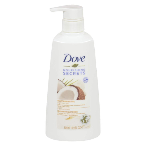 【Dove 多芬】深層修護保濕乳液-椰子杏仁(16.9oz/500ml)【5386】
