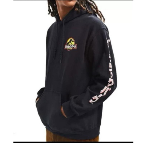 二手古著Vintage Bait x Jurassic Par侏羅紀公園帽T SZ XL