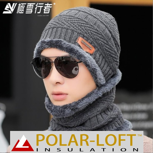 【極雪行者】SW-T064雪帽/英軍POLAR-LOFT(24H)中空纖維內長毛防風針織極地雪帽