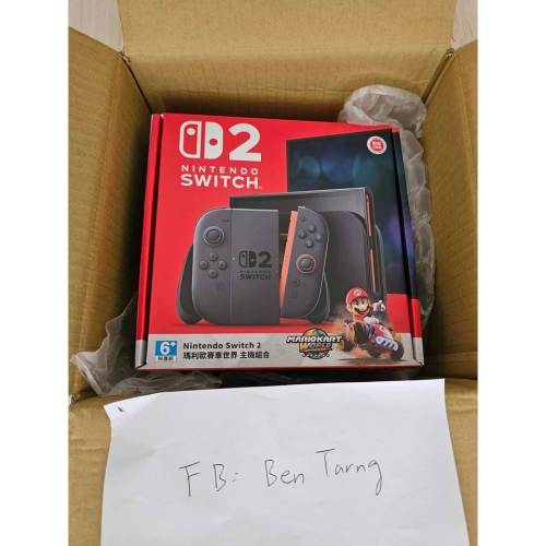 全新未拆台灣公司貨 Switch2 瑪利歐世界同捆主機