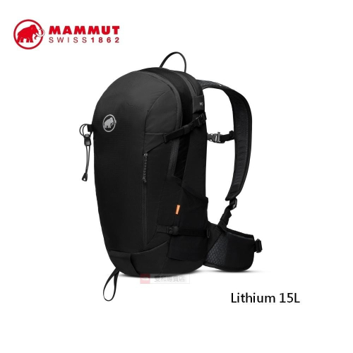 -滿3000免運-[雙和專賣店]MAMMUT Lithium 15L戶外運動背包/253000301/黑