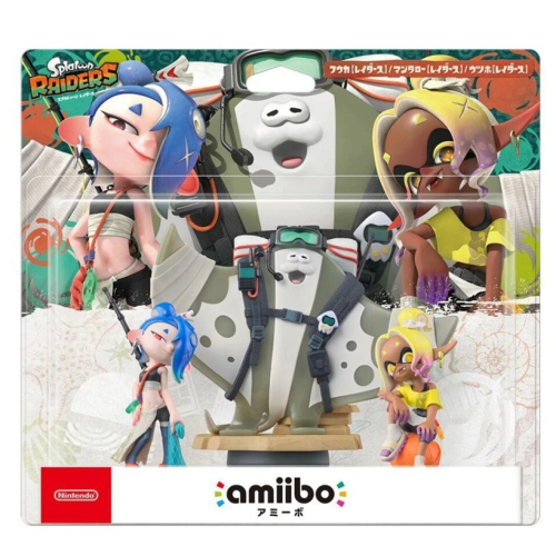 【AS電玩】7/23 Amiibo 魚漿幫 曼曼 莎莎 鬼福 斯普拉遁 塗擊隊系列