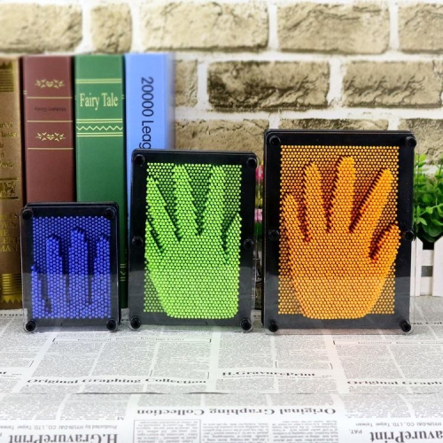 立體針雕畫】3D 克隆 手模 百變針 畫pinart 立體針雕畫 兒童 益智玩具 立體手模