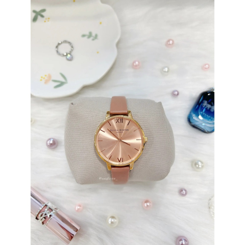 美國代購??台灣現貨 Olivia Burton 女款 皮帶 手錶