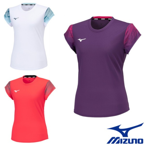 (預購)日本代購 MIZUNO 美津濃 24SS 62JAB201 羽球服 比賽服 網球服 排汗衣 JP 日本境內版