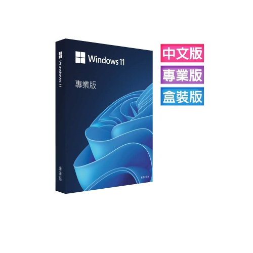 ㊣最高現折1千㊣ Windows 11 專業中文版 完整盒裝版~免運、可刷卡
