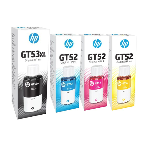 加碼送7-11咖啡券★HP惠普-原廠3彩1黑墨水瓶 GT52+GT53XL (適用Smart Tank 系列)