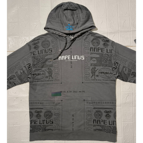 (0699) AAPE 帽T 胸圍118 衣長74