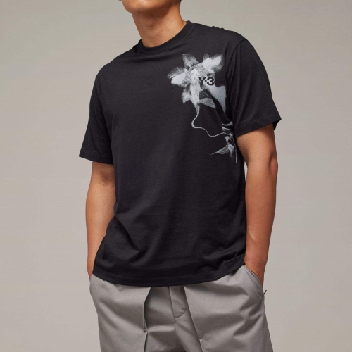 ✴ Sparkle歐美精品✴ Y-3花卉logo Y3短袖上衣T恤 IN4353 現貨真品