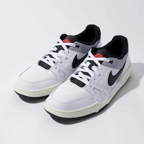 Nike Full Force Low White Black 男 灰白 經典 休閒 運動 休閒鞋 FB1362-101