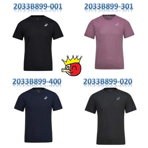 ?⚽️乒冠體育?⚾️?ASICS 短袖上衣 中性款 亞洲版 訓練衣 2033B899