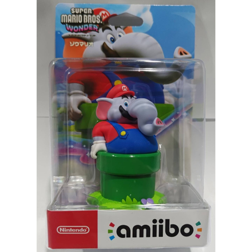 ＜譜蕾兒電玩＞（全新）amiibo 公仔 大象瑪利歐 超級瑪利歐兄弟 驚奇 系列